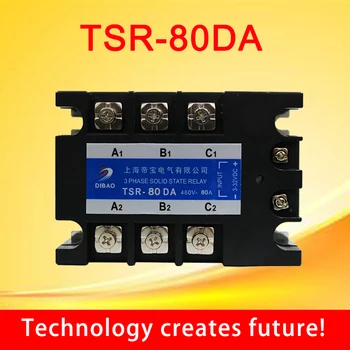 80A DC ovládanie AC tri fázy (Solid state relay TSR-80DA 480V 3 fázy