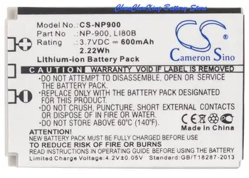 Cameron Čínsko 600mAh Batérie pre VIVITAR V45, V55, V60, V65,V7, ViviCam 3830, 3830S, 3945, 3945S, 5105S, 5300, 5340, 5340s, 7100S