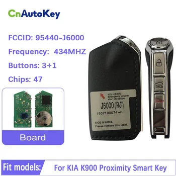 CN051099 Pôvodný Pre KIA K900 Blízkosti Smart Remote Auto Auto Tlačidlo Ovládací Fob 433mhz FCC TQ8-FOB,-4F17 Číslo Dielu 95440-J6000
