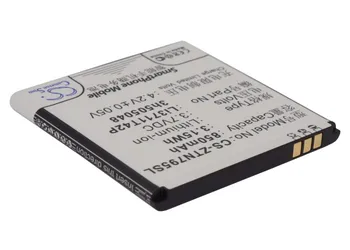 CS 850mAh/3.15 Wh batérie pre ZTE N795, U791 Li3711T42P3h505048