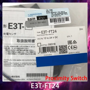 Nové Blízkosti Prepínač E3T-FT24 Senzor Cez-Lúč Ultra Tenké Typu PNP Výstup 2M Funguje Perfektne Rýchlu Loď Vysokej Kvality