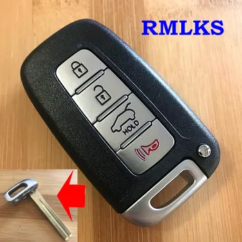 Nové Inteligentné Prox Náhradné Diaľkové Tlačidlo Keyless Prípade Shell Bývanie Pre Hyundai Smart Key Card Pre SY5HMFNA04