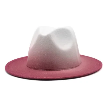 Zimné čiapky pre ženy veľký okraj panamské klobúky pre mužov vonkajšie tlač hip hop kovboj cowgirl 2021 nové fedora klobúk sombreros de mujer