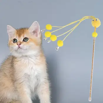 Zábavné Znížiť Stres Teaser Interaktívne Pierko Rod Cat Hračka pre Šteniatka
