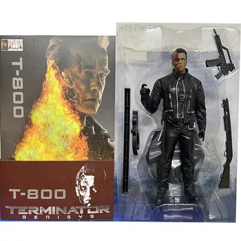 Šialené Hračky Terminator 2 Rozsudok Deň T-800 Arnold Schwarzenegger PVC Akcie Obrázok Vianočný Darček 12inch Nový Film Toy 30 cm