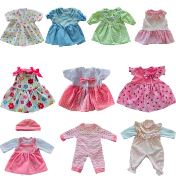 2021 Nové Dievčatá Bábiky Šaty 10 Ks Sada Oblečenie Vhodné Pre 13 Palcový 35 Cm Narodil Baby Doll Oblečenie, Doplnky Pre Bábiky Baby Darček Hračky