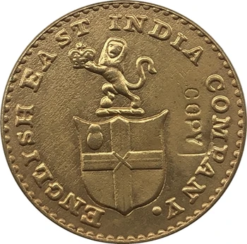 24 K Zlatom 1820 British mince kópia
