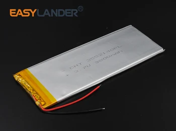 3552140 3,7 V 3800mAh Nabíjateľná li Polymer Li-ion Batéria Pre Bluetooth Notebook, Tablet PC, elektronika kahanca talk7