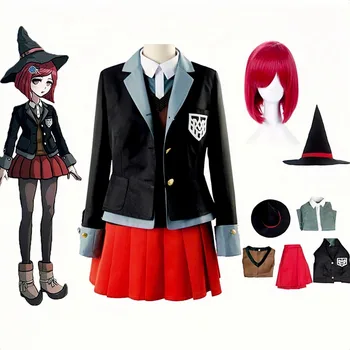 Anime Danganronpa Kúzelník Yumeno Himiko Dievča Jednotné Cosplay Kostým Halloween Party Set