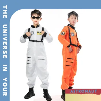 Astronaut skafander Dospelých Halloween Kostým súťaž: Cosplay Výkon Detí Oblečenie Spaceman