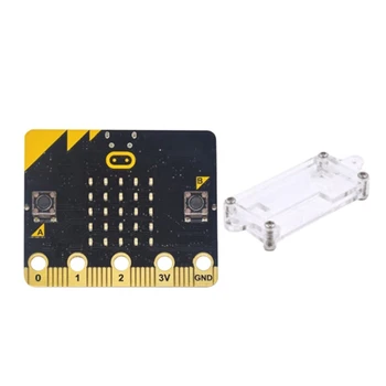 BBC Microbit Ísť Start Kit Mikro:Bit BBC DIY Programovateľné Vzdelávania Vývoj Doska S Akryl Ochranný plášť