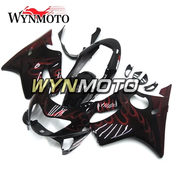 Black Red Plamene Plný Horské Pre Honda CBR600 F4 1999 2000 F4 99 00 Motocykle Karosériou Súpravy
