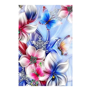 DIY Diamond Maľovanie Krásne Kvety, Všetky Diamond Výšivky Mozaiky Cross Stitch