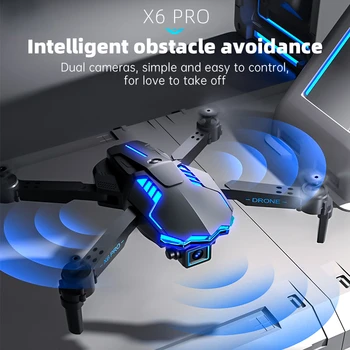 Drone 4K HD Letecké Fotografie Optický Tok Polohy Dual Camera Troch Strán Prekážkou Vyhýbanie Stanovená Výška Diaľkové Ovládanie
