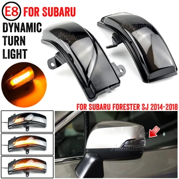 Dynamický Indikátor Blinker Lampa Pre Subaru Forester SJ 2014 2015 2016 2017 2018 Auto Spätné Zrkadlo Svetlo Zase Signálneho Svetla