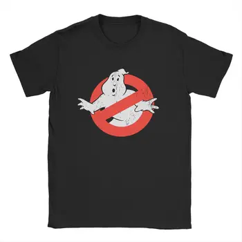 Ghostbusters Film, Hudba Ghost Busters, T-Shirt pre Mužov Vintage 100% Bavlna Tee Tričko Krátky Rukáv T Košele Plus Veľkosť Topy
