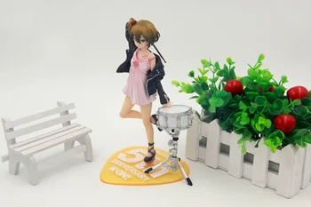 Horúce 1pcs 19 CM pvc Japonský sexy anime postava Silnejší K-ON! 5. Annivesary akcie obrázok zberateľskú model hračky brinquedos