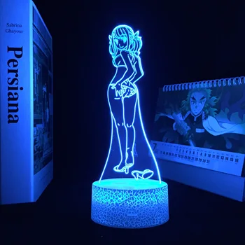 Lucy Plavky pre Spálne Dekorácie Darček k Narodeninám Lampa Manga Víla Vysoký 3D Svetlo Anime LED Nočné Svetlo Anime Obrázok Dropship