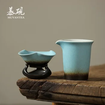 MuYan filter pece, keramické čaj čaj súbor) cedidlom domácností reálna každá šálka čaju