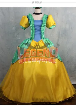 princezná krok Sestry Drizella šaty cosplay kostým, šaty na zákazku