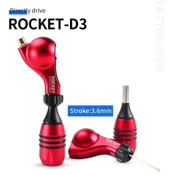 ROCKET D3 Pohon Direct Rotačné Tetovanie Stroj Silný Motor Rotačné Tetovanie Stroj Roatry Tetovanie Zbraň