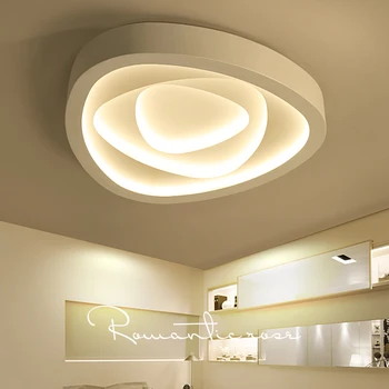 Rose tvar stropné lampy, výtvarné umenie spálňa lampa teplé romantický moderný minimalistický atmosféru obývacej izby ZA FG110