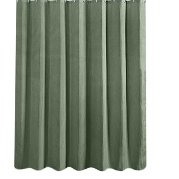 Sage Green Sprchový Záves Sprchový Záves, Textílie Sprchový Záves Vodu-Odpudzujúce, 12 Kovové osadené priechodkami,72X72in