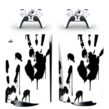 Smrť Plytčinu PS5 Štandardný Disk Pokožky Nálepky Kotúča, pre PlayStation 5 Konzoly a 2 Radiče PS5 Disku Pokožky Vinyl