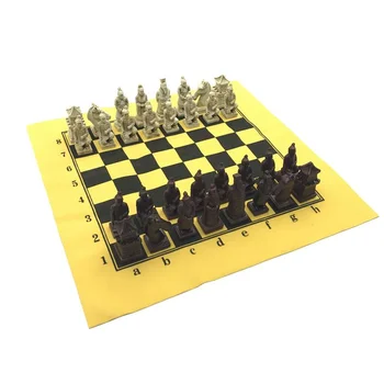Starožitný Šach Kožené Šachovnici Nádherné Živice Simulácia Šachové Figúrky Charakter Modelovanie Stolové Hry Šach