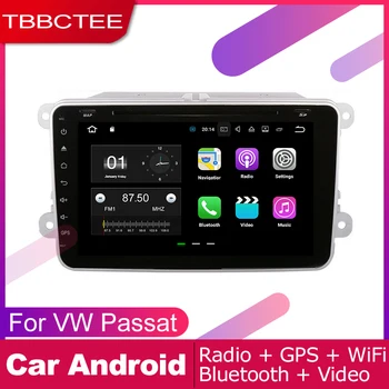 TBBCTEE Pre Volkswagen VW Passat CC 2008~2017 Auto Android Multimediálny Systém 2 DIN Auto DVD Prehrávač, GPS Navigačné koliesko Navi Rádio