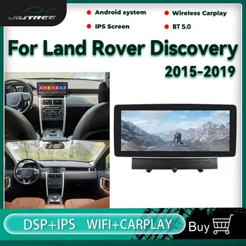 Vertikálne Obrazovke Android, Auto Rádio Stereo Na Land Rover Discovery 2015-2019 GPS Navigácie Multimedia Player, Stereo Audio Hosť