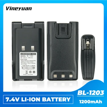 Vysoká Kvalita BL1203 Li-Ion 1200mAh Batériu 7.4 V Batéria, Predĺžená pre HYT TC600 TC-600