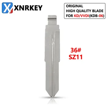 XNRKEY 10 Ks 36# SZ11 Pôvodný Vysoko Kvalitný nôž pre KD/VVDI Diaľkové Tlačidlo Nahradenie Kovových Prázdne Uncut Čepeľ